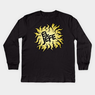 El Jefe Kids Long Sleeve T-Shirt